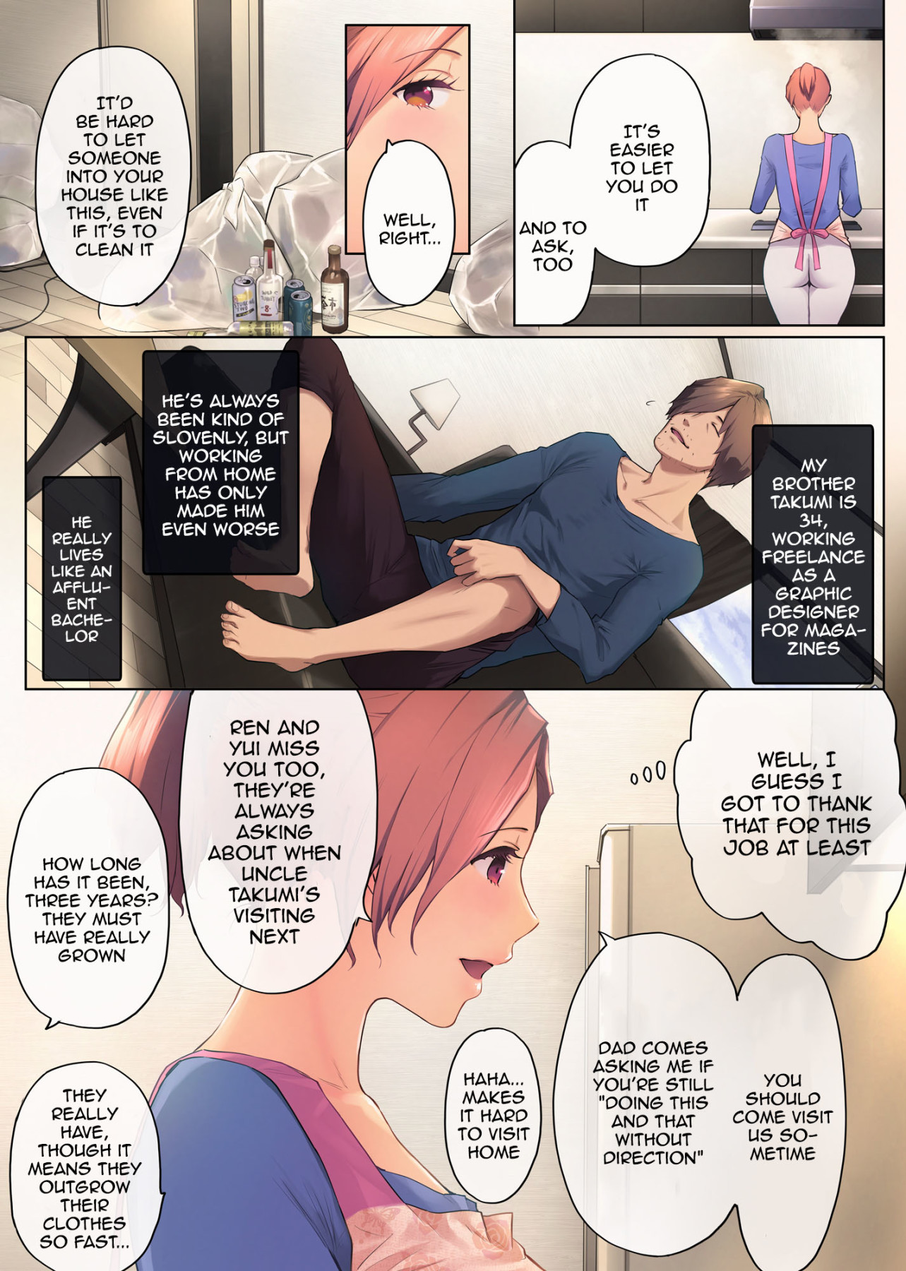 Hentai Manga Comic-My Mature Older Sister ~The Crazy Convenient Relationship of An Older Sister and Younger Brother In Their 30s-Read-9